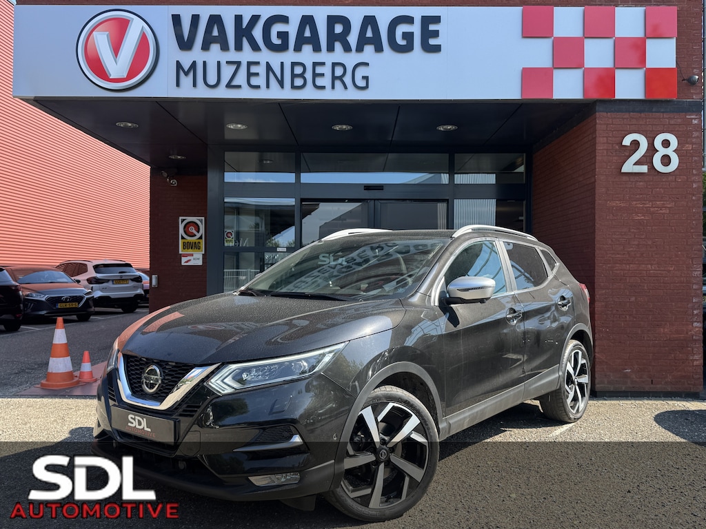 Nissan Qashqai 1.3 DIG-T Tekna + // BOSE AUDIO // MEMORY SEATS // PANO DAK // LEDEREN BEKLEDING // BLIND SPOT MONITOR // CRUISE // STOELVERWARMING //