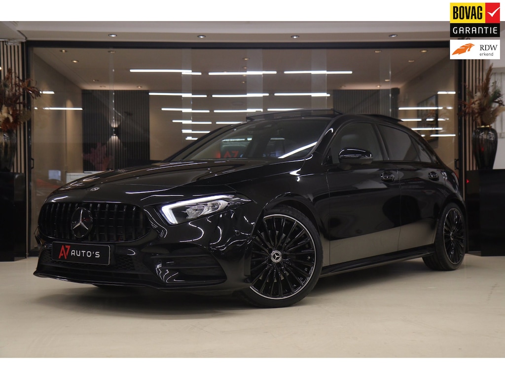 Mercedes-Benz A-klasse 220 4MATIC AMG-LINE PANO/BURM/SFEER/360CAM/KEYLESS/VOL