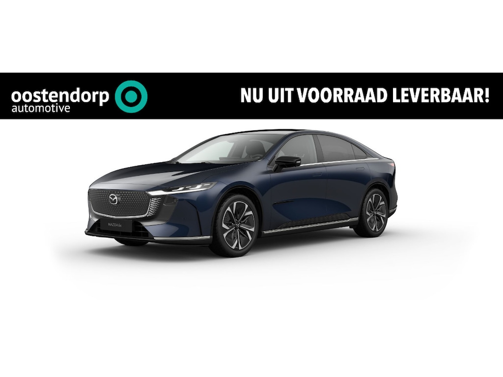 Mazda 6e Takumi Business edition Long Range 80 kWh | €3.500,- voorraad voordeel | Warm Beige kunstleder interieur | rondomzicht camera | stoel en stuur verwarming |
