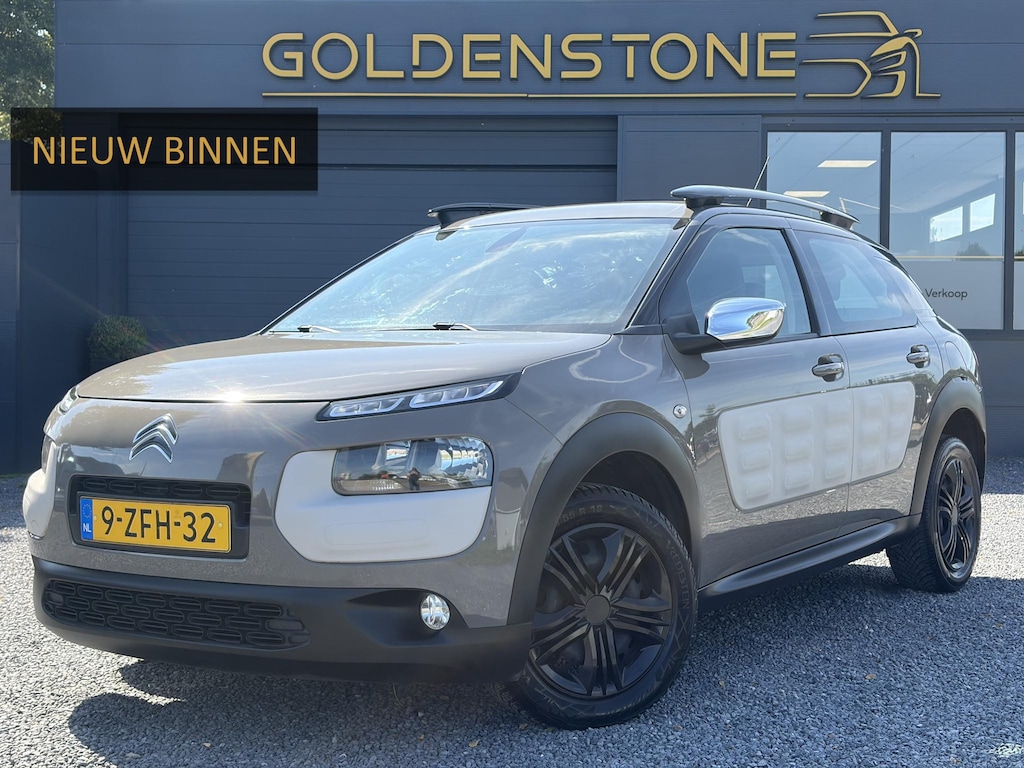 Citroën C4 Cactus 1.2 PureTech Business ✓D-riem vv in 2026✓Pano✓Camera✓Carplay✓110pk✓Stoelverw✓Navi✓Clima✓Cruise✓Pdc✓Halfleder✓N.A.P✓Apk tot 02-2027