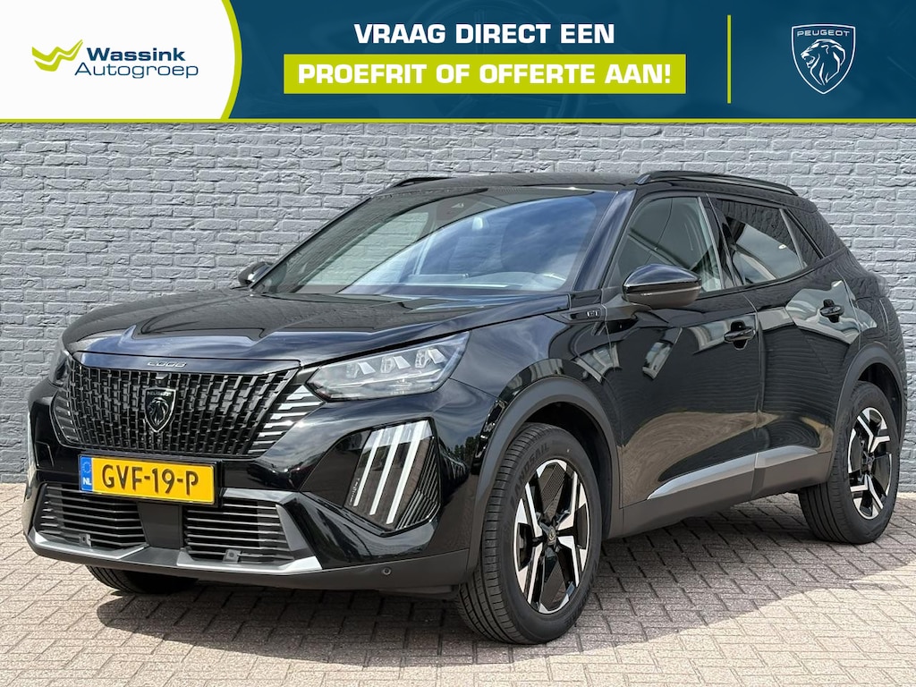 Peugeot 2008 1.2 Hybrid 136 GT | Automaat | 1e Eigenaar | Adaptieve Cruise Control | Dode Hoek Detectie | Lane Assist | Apple Carplay | DAB | Navigatie | Parkeer Camera | Parkeersensoren Achter |