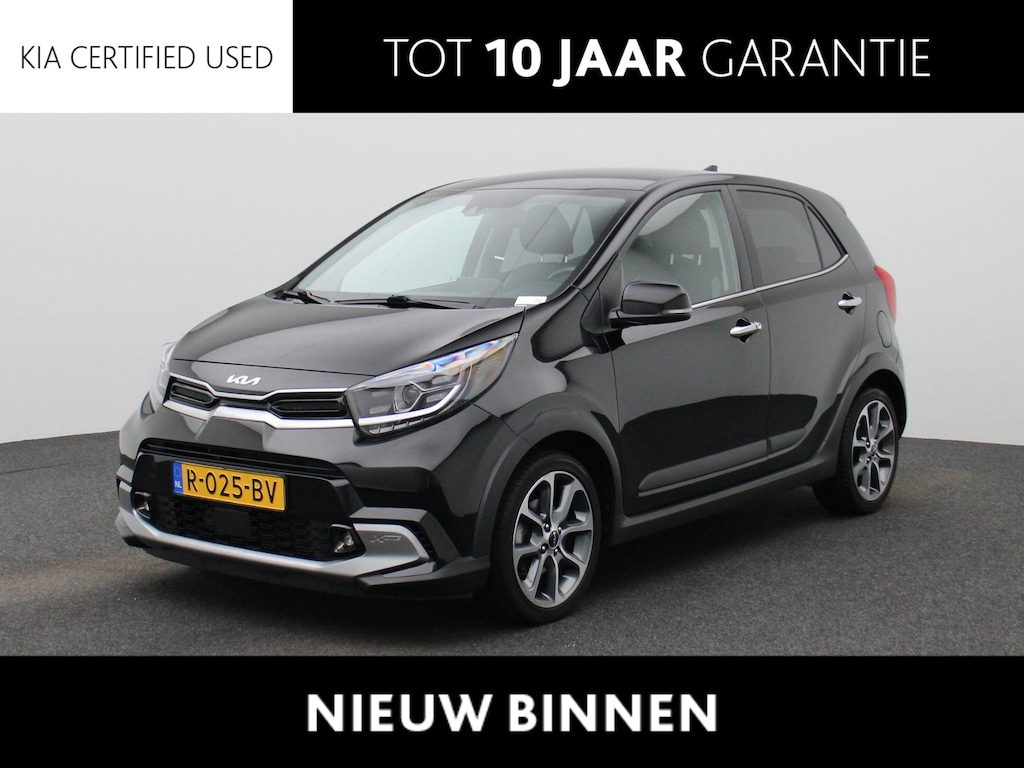 Kia Picanto 1.0 T-GDi X-Line 5p | 100 pk! | Camera | Cruise Control | Navigatie | PDC | Climate Control | Leer| Carplay | LM