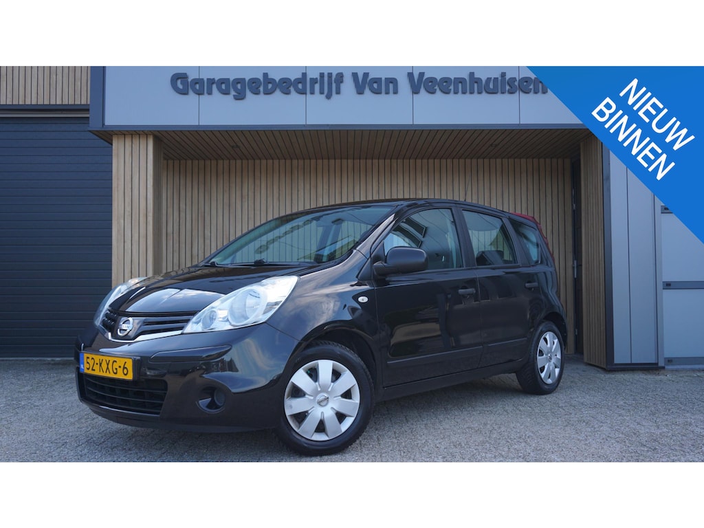 Nissan Note 1.4 88pk Visia 5Drs Airco Trekhaak Elek.Pakket Radio/CD 73001km *NL auto*