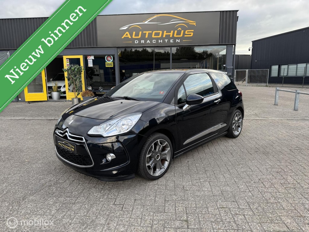 Citroën DS3 leer navi lm velgen cruise clima 97732 km 1.6 THP Sport Chic leer airco navi cruise clima 97732 km