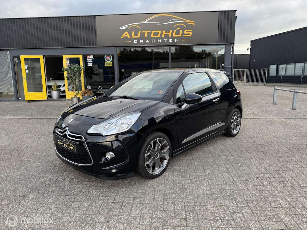 Citroën DS3 leer navi lm velgen cruise clima 97732 km 1.6 THP Sport Chic leer airco navi cruise clima 97732 km