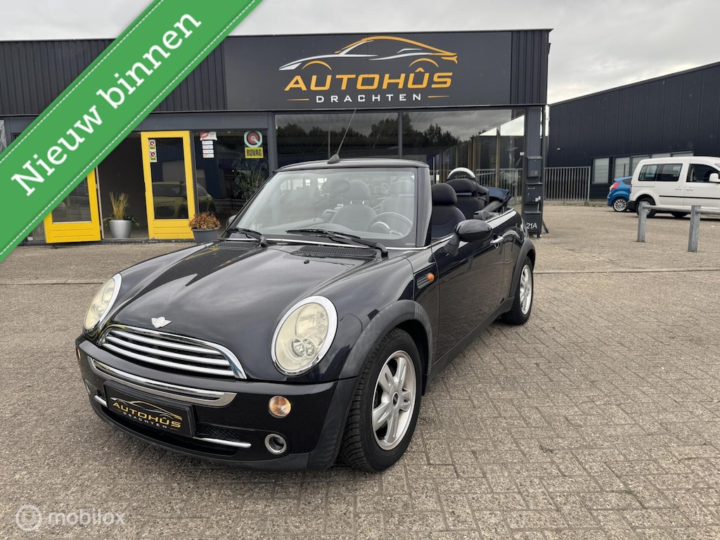 MINI Cooper Cabrio 1.6 automaat airco el ramen lm velgen 89746 km
