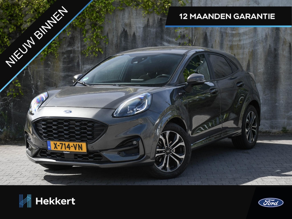 Ford Puma ST-Line 1.0 EcoBoost Hybrid 125pk Automaat STOEL/STUURVERWARMING | NAVI | DRAADLOOS OPLADEN | LANE DEPARTURE WARNING