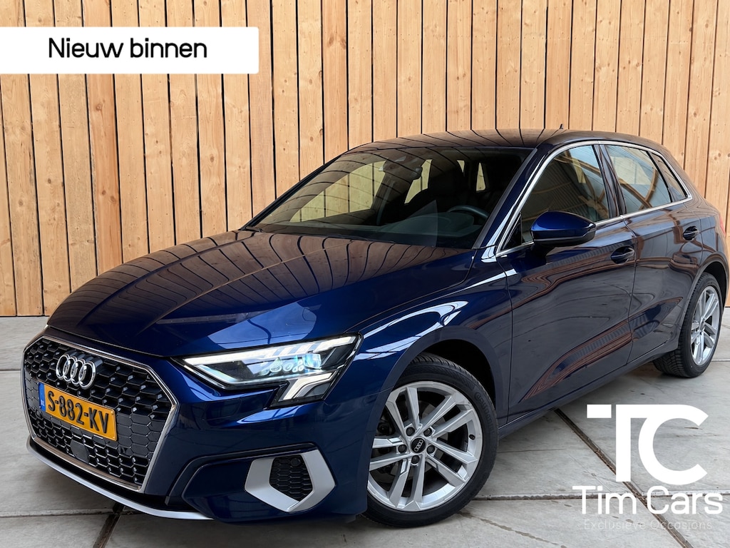 Audi A3 Sportback 30 TFSI Advanced edition Automaat | Sportstoelen | LED verlichting | Climate & cruise control | Apple CarPlay/Android Auto | Navigatiesysteem | DAB ontvangst | Parkeersensoren achter
