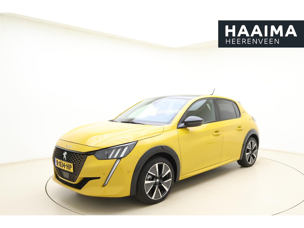 Peugeot e-208 EV GT Pack 50 kWh SOH 100% | 3fase | Panoramadak | Keyless entry + start |  adaptieve cruise control