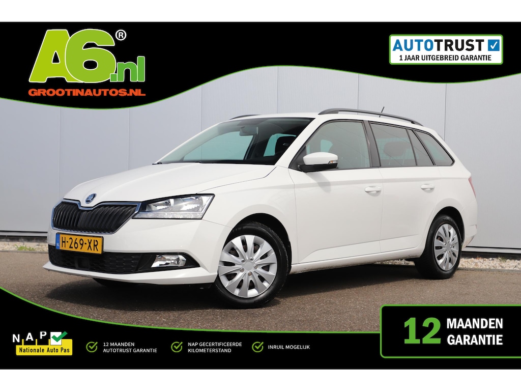 Skoda Fabia Combi 1.0 TSI Ambition Trekhaak Navigatie Carplay Android Parkeersensor Airco Cruise
