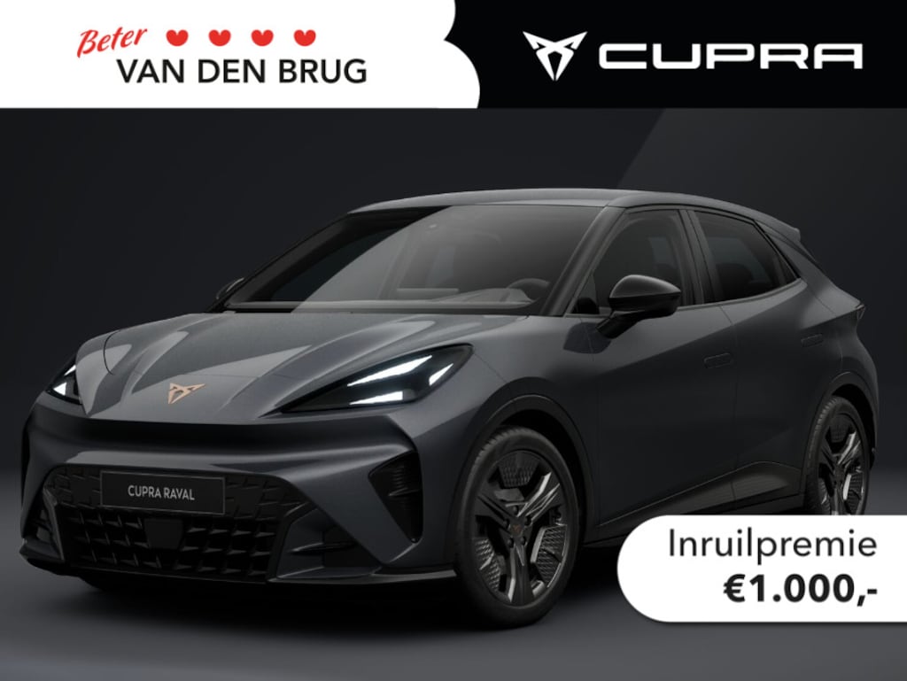 CUPRA Raval Essential 56 kWh 211 PK | Adaptieve Cruise Control | Parkeersensoren Achter | LED Verlichting | 18'' Lichtmetalen velgen |