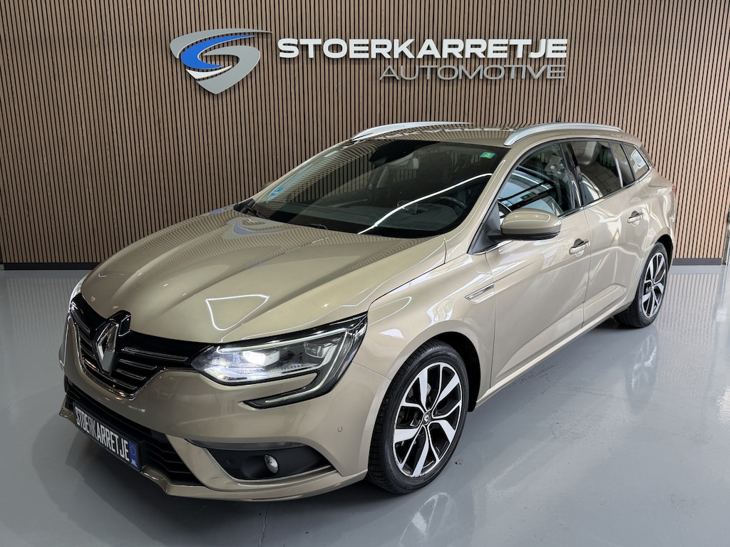 Renault Megane Estate 1.3 TCe 130pk Bose | Groot Navi | Camera | Led | Cruise control | Carplay | Trekhaak 100% onderhouden