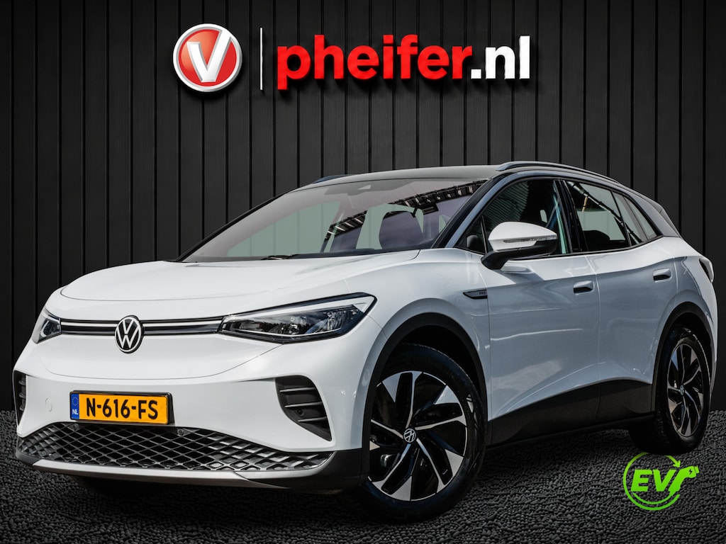 Volkswagen ID.4 Life 77 kWh SOH 92% Stuur+stoelverwarming/ Adapt. cruise/ Full map navigatie/ DAB+/ Carplay