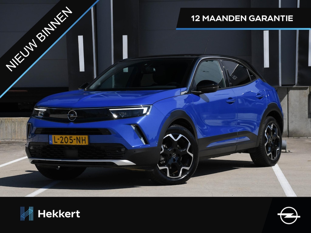 Opel Mokka-e Ultimate 50kWh 136pk Automaat. NAVI | DAB | CAMERA | STOELVERWARMING | ACTIVE LANE ASSIST | DODE HOEK