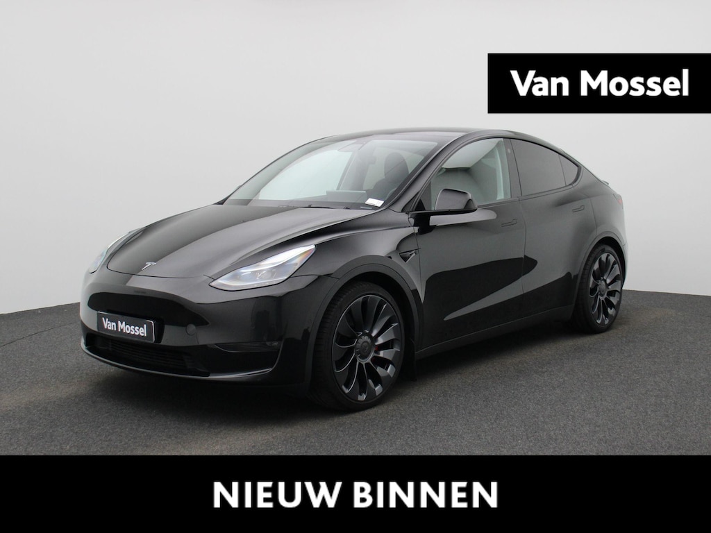 Tesla Model Y Performance AWD 75 kWh | WORDT VERWACHT | PANORAMADAK | APPLE CARPLAY | ANDROID AUTO | ACHTERUITRIJCAMERA | PARKEERSENSOREN | ELEKTRISCHE STOELEN | NAVGATIE | LED VERLICHTING |