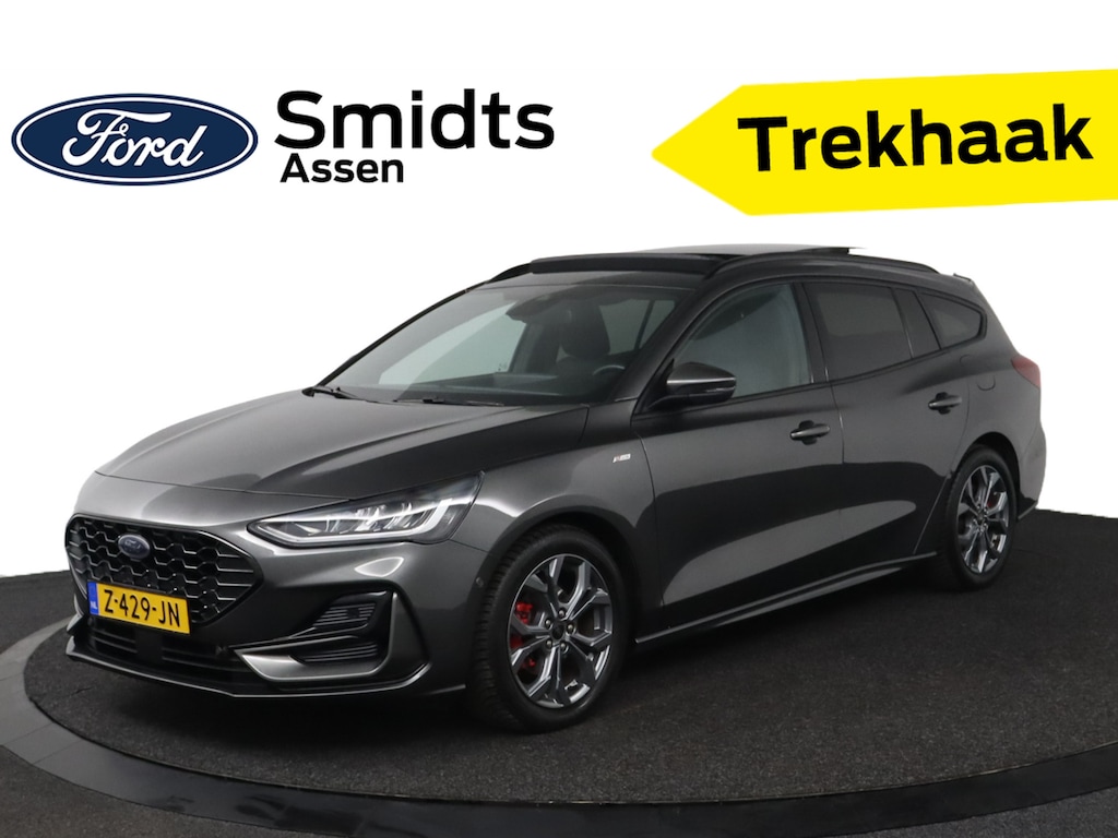 Ford Focus Wagon 1.0 EcoBoost Hybrid ST Line X | Trekhaak | Panoramadak | Adaptieve cruise