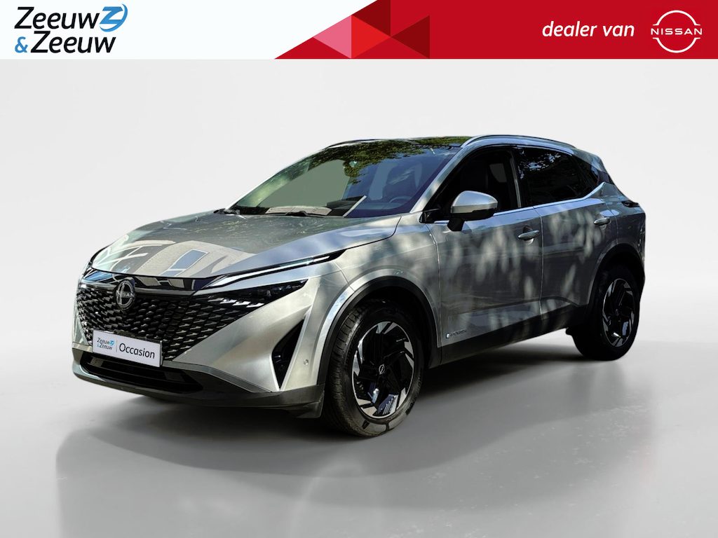 Nissan Qashqai 1.5 e-Power N-Connecta | Navigatie | Google Built-in | Adaptive Cruise Control | Climate Control | 360 camera | Parkeersensoren rondom | Lichtmetalen velgen | Panorama dak |