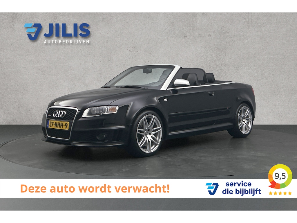 Audi RS4 A4 Cabriolet 4.2 V8 quattro | Stoelverwarming | Leder | Cruise control