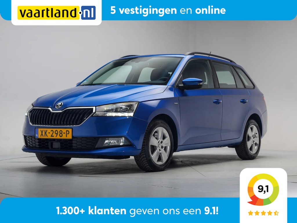 Skoda Fabia 1.0 TSI Clever Aut. [ Parkeersensoren Cruise Control Carplay trekhaak ]