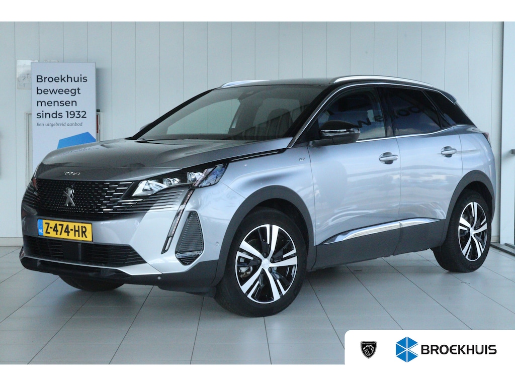 Peugeot 3008 1.2 Hybrid 136 GT | Adapt. Cruise | Trekhaak | 360 Camera | Keyless | Climate | Navi | Carplay | Camera | Dodehoekbewaking
