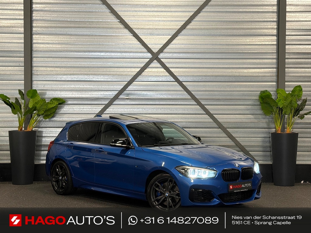BMW 1-Serie M140i xDrive Special Edition 400-PK!/VIRTUAL/NAVI/LED/H-K/SCHUIFDAK/ALCANTARA/M-PERFORMANCE-UITLAAT/12-MND-GARANTIE