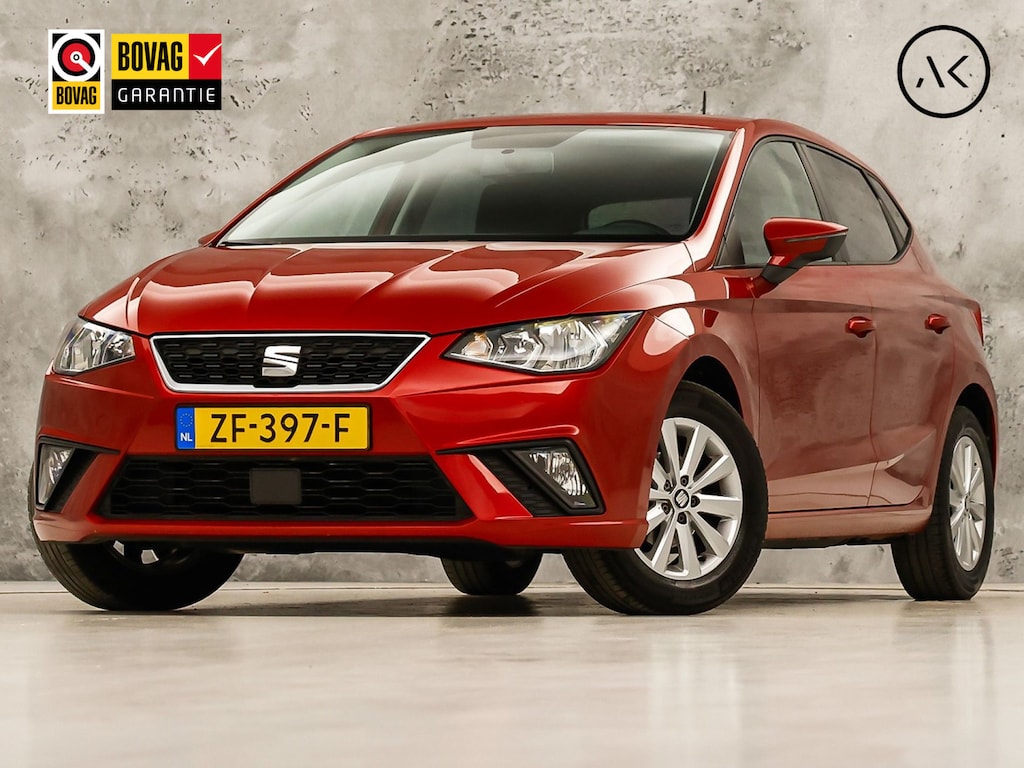 SEAT Ibiza 1.0 Sport (APPLE CARPLAY, GROOT NAVI, CLIMATE, GETINT GLAS, SPORTSTOELEN, LM VELGEN, CRUISE, NIEUWSTAAT)