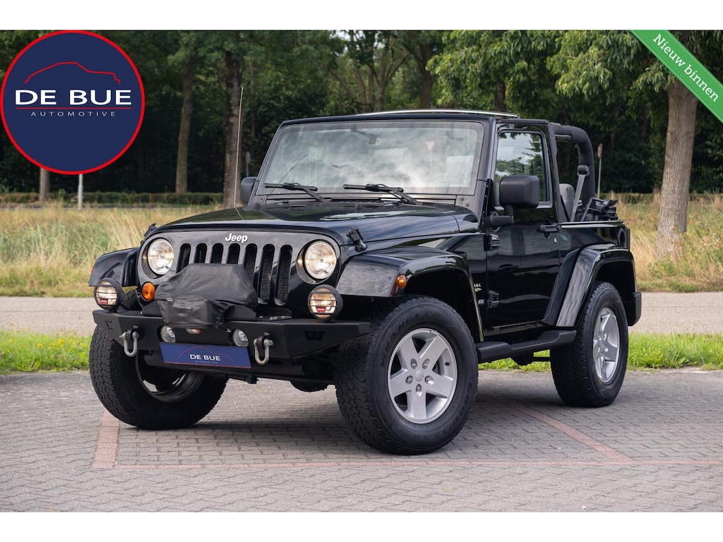 Jeep Wrangler 3.8 Sahara Automaat|Cabrio|Org. NL NAP|2 Eig.|Airco|Lier|Trekhaak|Hardtop|SoftTop|Volledig Onderhouden