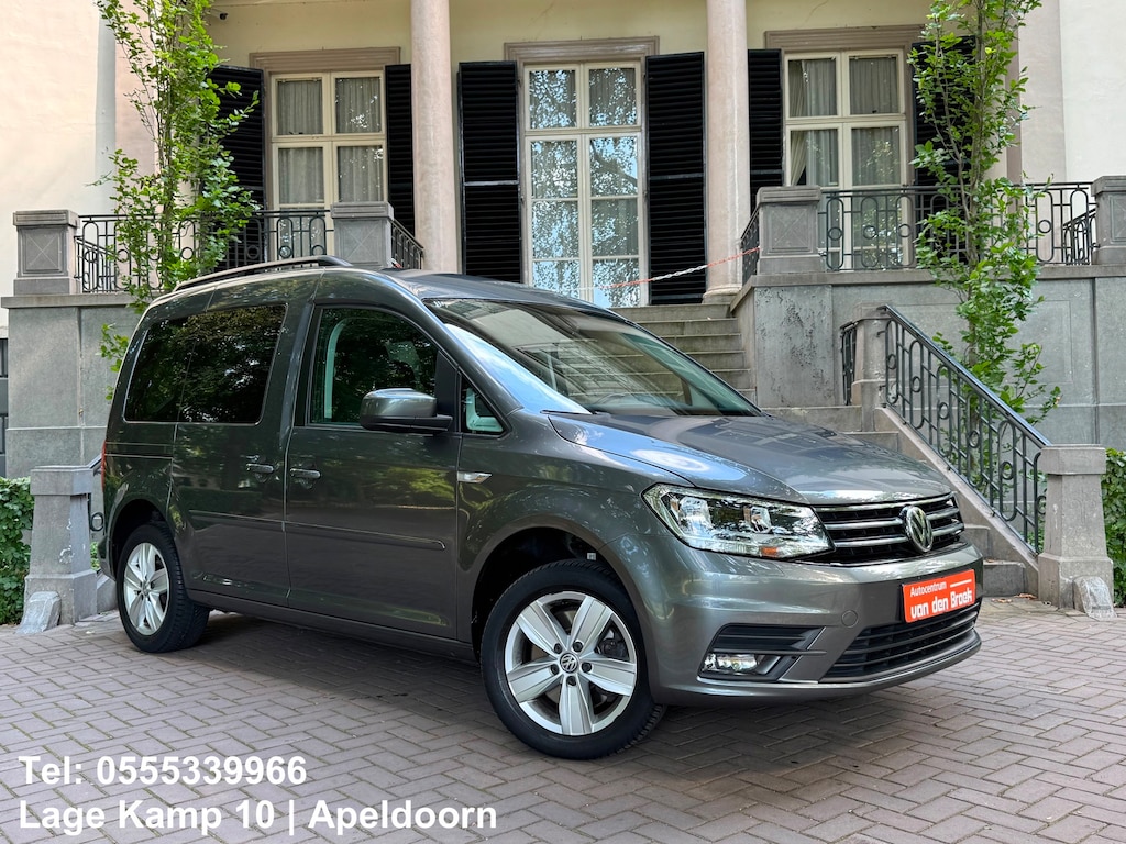 Volkswagen Caddy 1.4 TSI Highline Automaat Navi Climate Cruise Ctr Stoelverwarming Led/Dag Rij Verlichting
