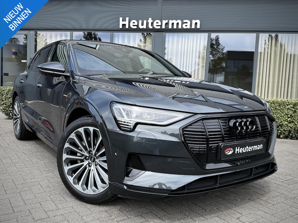 Audi E-tron 55 Quattro S Line Black/Trekhaak/SOH94%