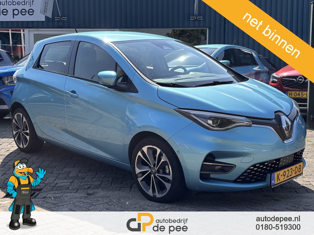 Renault Zoe R135 Intens 52 kWh incl. accu GARANTIE/SOH 92%/KOOPACCU/CRUISE/CLIMA/CARPLAY/PARKEERSENS. V+A/CAMERA/LICHTMETAAL rijklaarprijs!