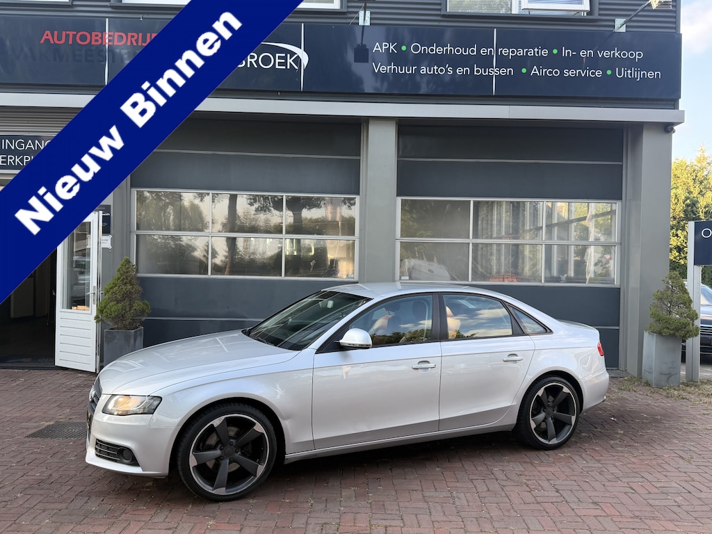 Audi A4 Limousine 1.8 TFSI Pro Line Leer,Navi,Clima,18Inch,Cruise Bj 2008 Goed onderhouden