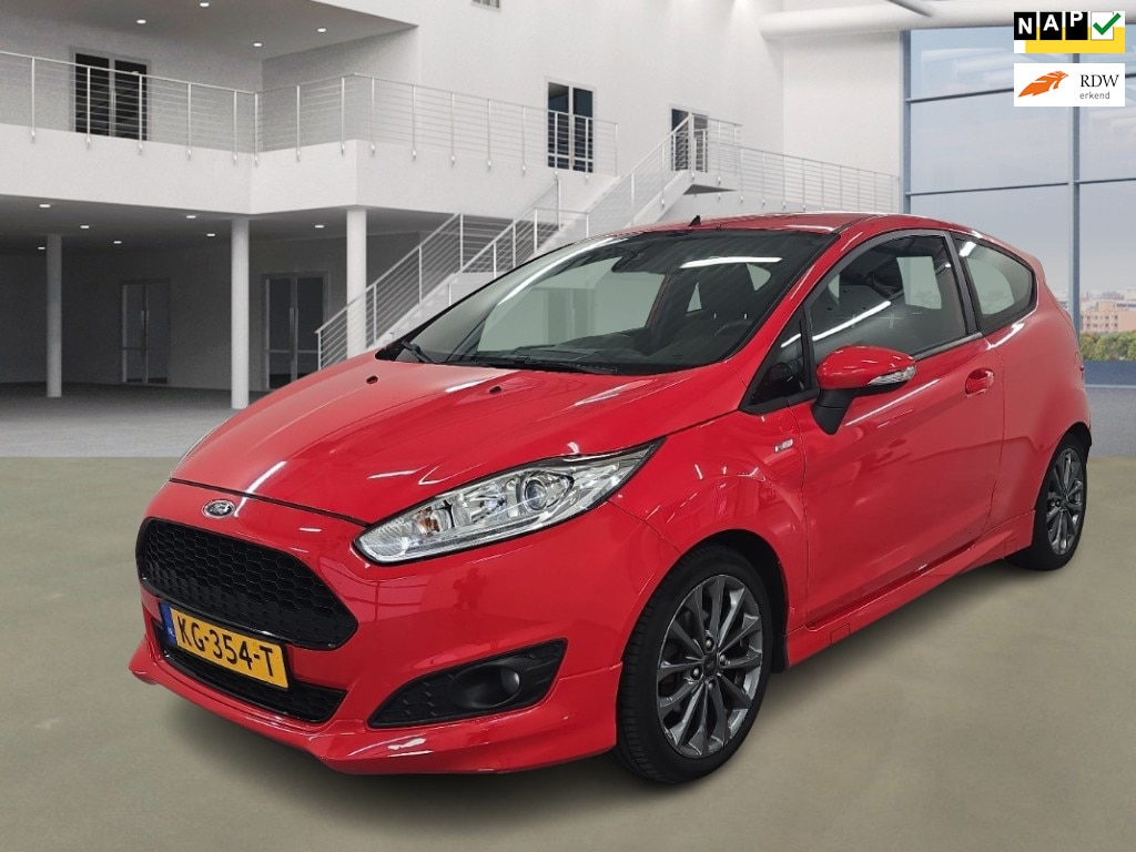 Ford Fiesta 1.0 EcoBoost ST Line|BJ2016|SPORTSTOELEN|NAVI|ELEKRAMEN|STUURBEKR|2XSLEUTELS|ORIGINEEL NL