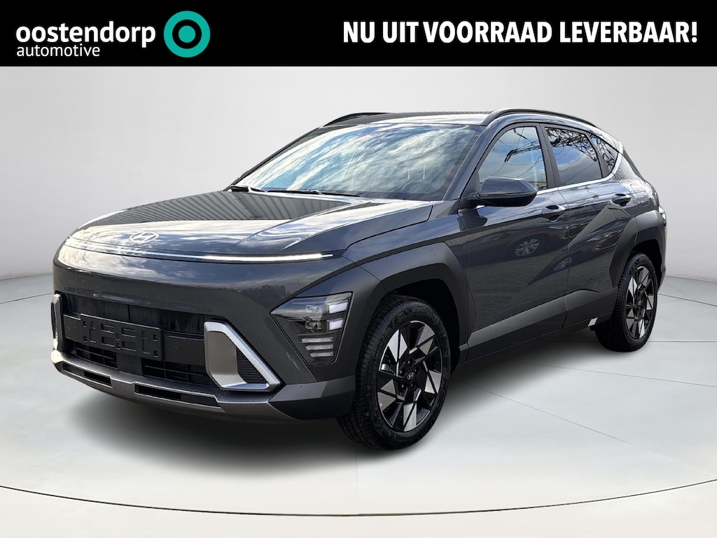 Hyundai Kona 1.6 GDI HEV Premium € 6.650,- VOORRAAD VOORDEEL | Rijklaaprijs!