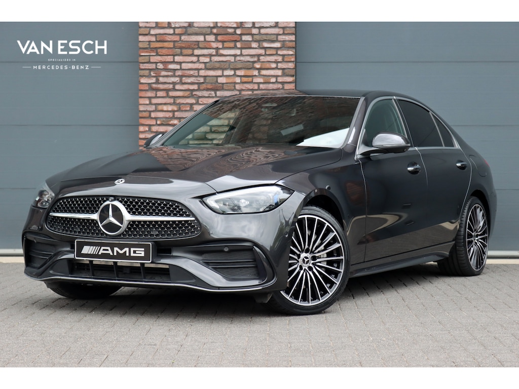 Mercedes-Benz C 300 4 MATIC e AMG Line | Massage | HUD | Memory | Leder | Keyless Go | Dodehoekassistent | Digital Light |  Augmented Reality | Surround Camera | Advanced Sound System |