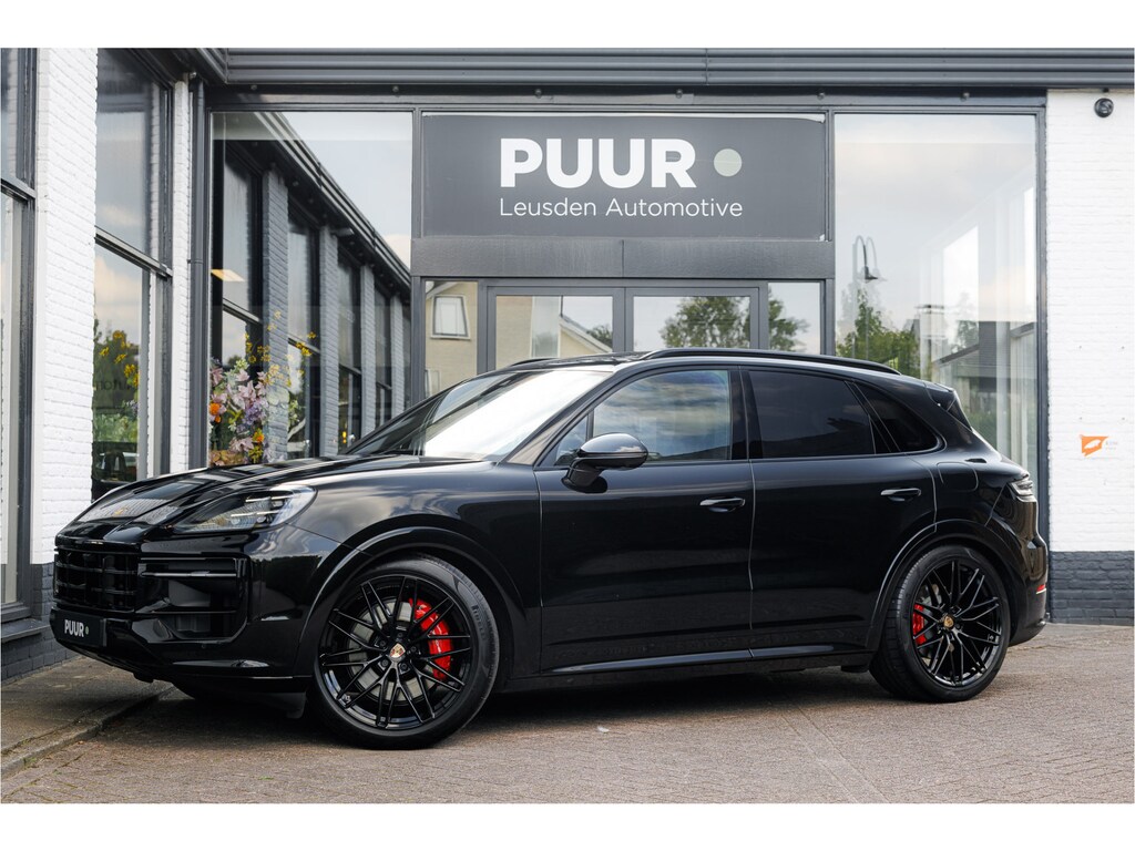 Porsche Cayenne 3.0 E-Hybrid Sport Design Pano - Passenger Display - 18-weg Zetels