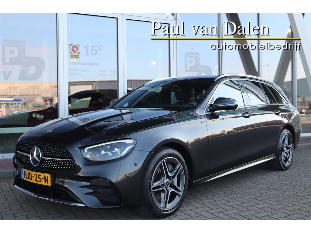 Mercedes-Benz E-klasse Estate E300e 320PK AUTOMAAT AMG LINE | Navi | Cruise | Carplay/Android | Camera | Widescreen | Led | Pdc | Sfeerverl. | Dab | 18 Inch Lm |