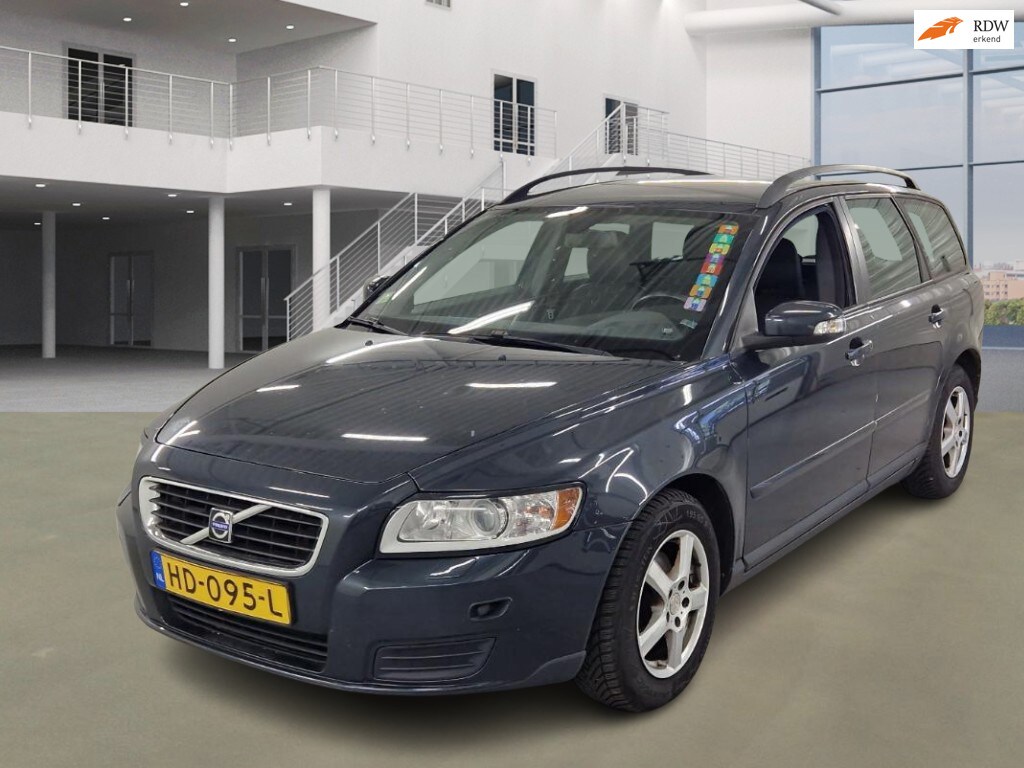 Volvo V50 1.8 Summum|XENON|STOELVERW|HALFLEDER|PSENSOR