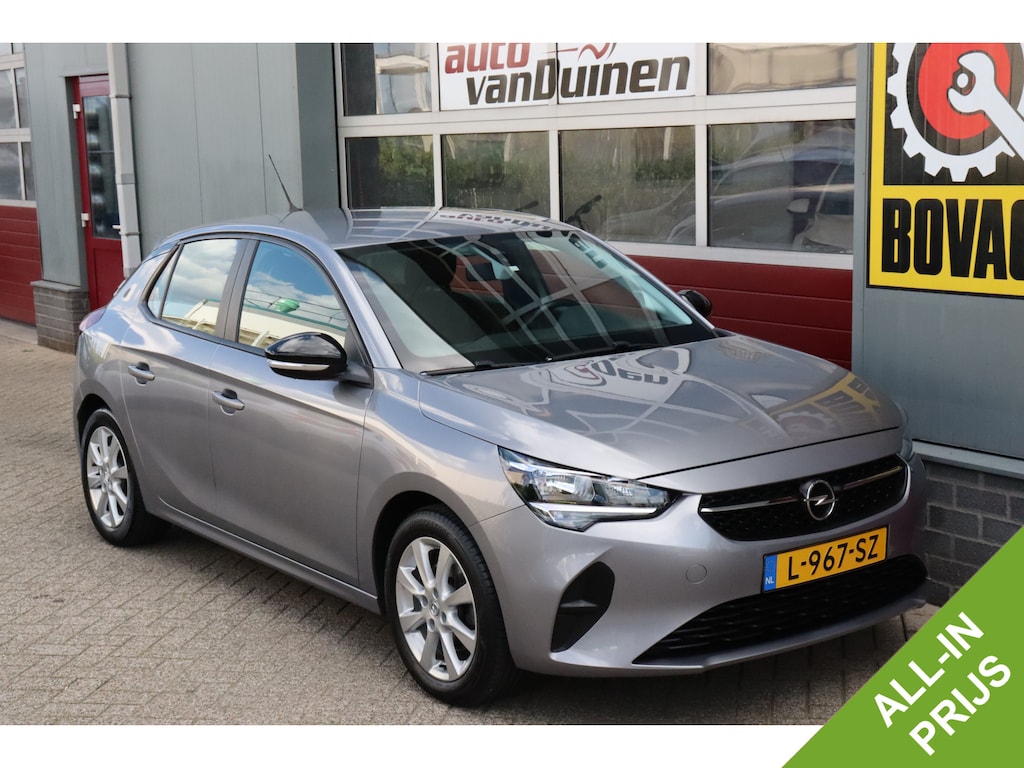 Opel Corsa 1.2 Edition O.a: Afn Haak, PDC, Cruise, Airco, Android/Carplay, Etc. All-in prijs!