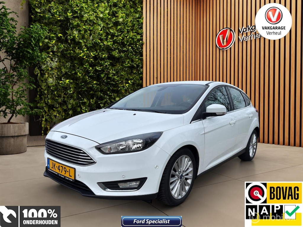 Ford Focus 1.0 Titanium 125Pk ✅Dealerauto ✅Boekjes ✅Nap