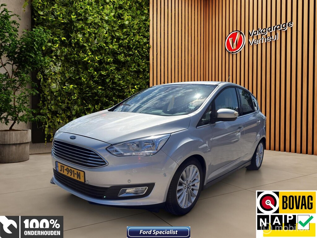 Ford C-Max 1.0 Titanium 125Pk ✅Trekhaak ✅DealerAuto ✅NAP
