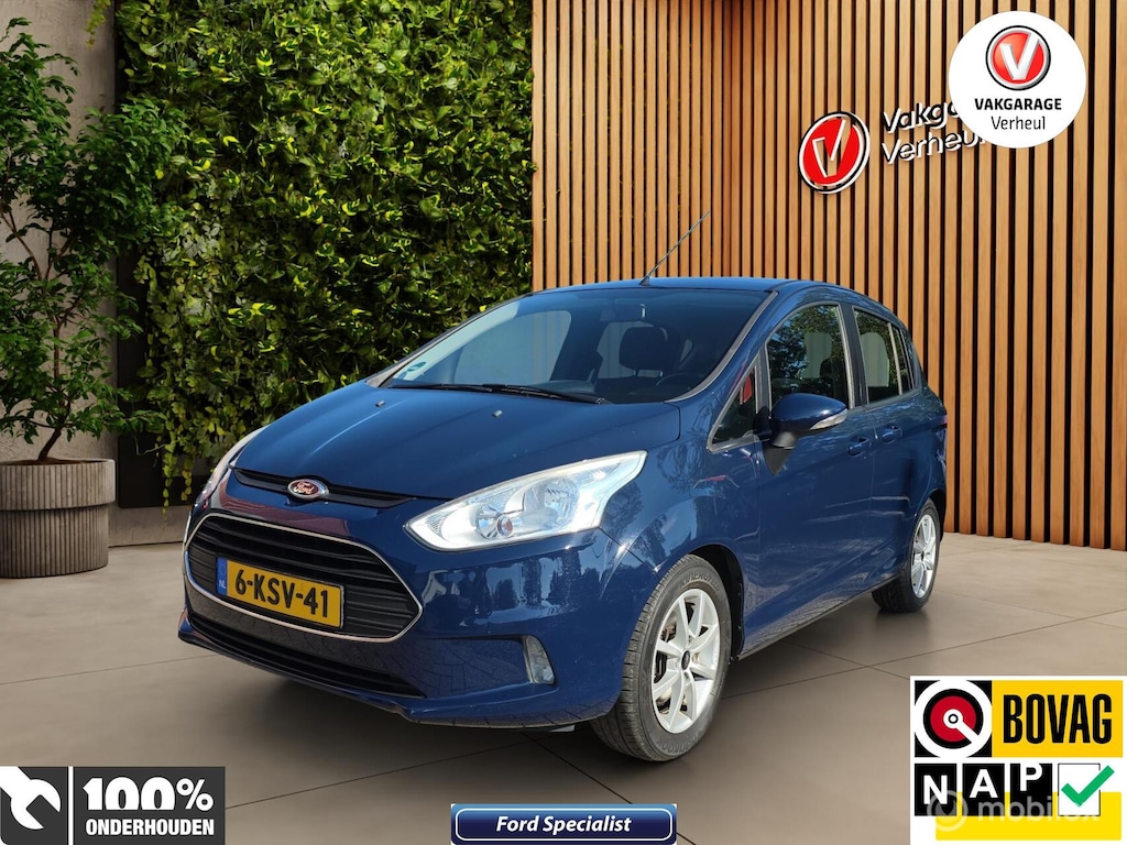Ford B-Max 1.0 EcoBoost Trend ✅Trekhaak ✅Boekjes ✅Nap