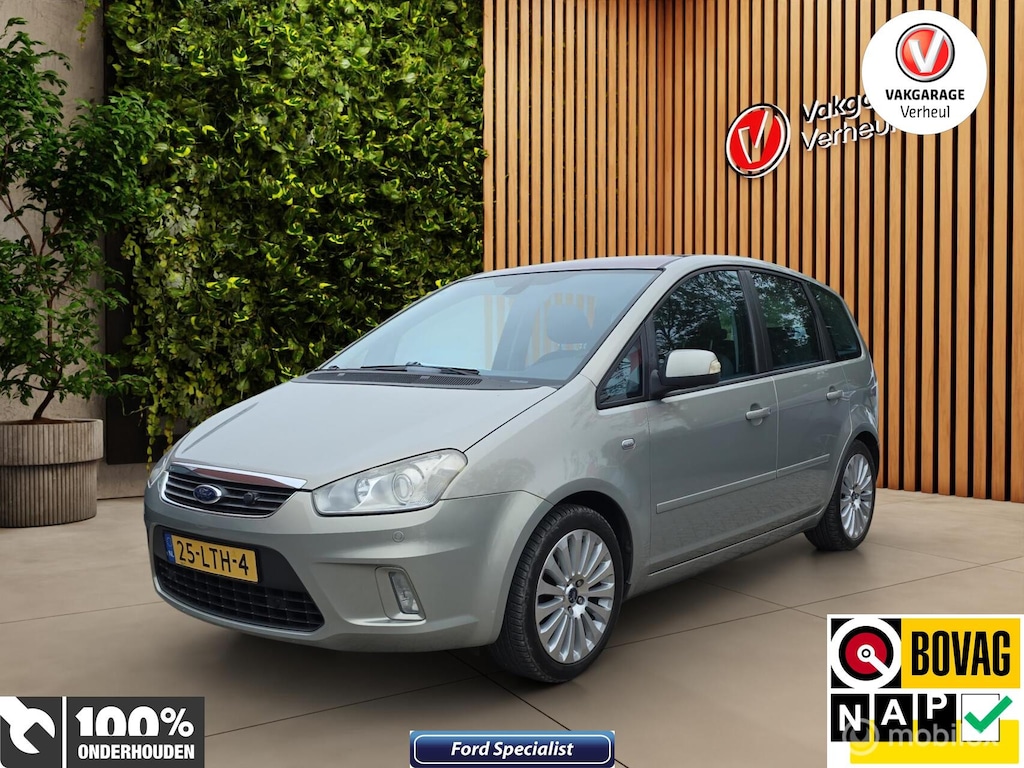 Ford C-Max 1.8-16V Titanium 125Pk ✅Trekhaak ✅Boekjes ✅Nap