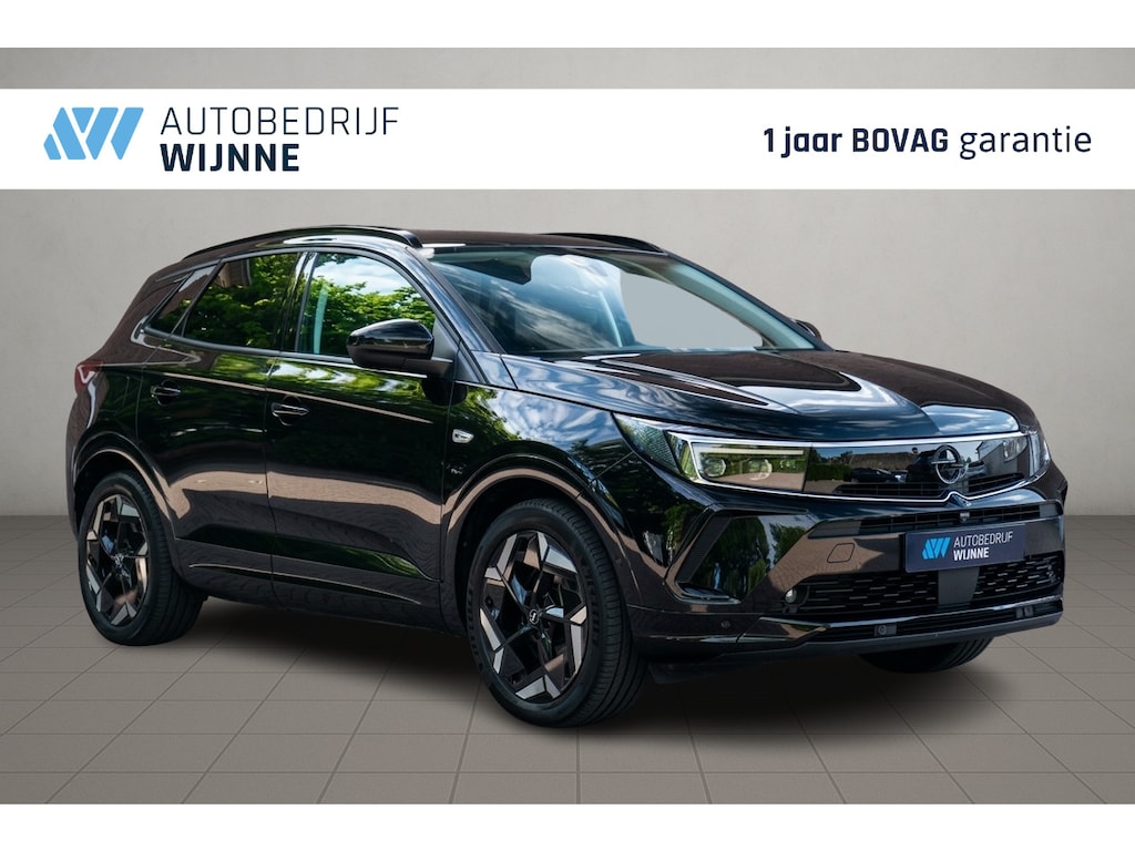 Opel Grandland 1.6 Turbo Plug-In Hybrid 300pk 4x4 EAT8 GSe | Navi | App Connect | Climate | Adaptive Cruise | Keyless | Elektrische Achterklep | Camera | Leder Pakket