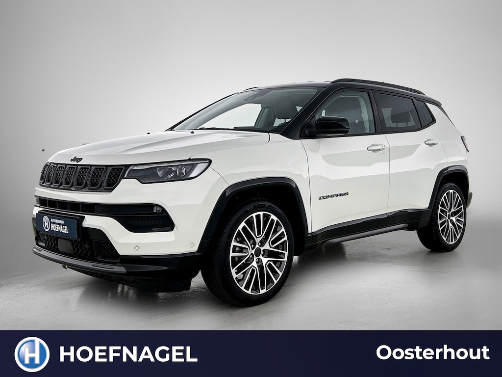 Jeep Compass 1.5T e-Hybrid Upland Automaat | Adaptive Cruise | Stoelverwarming/verkoeling | Camera | Leder | Parkeersensoren | BTW