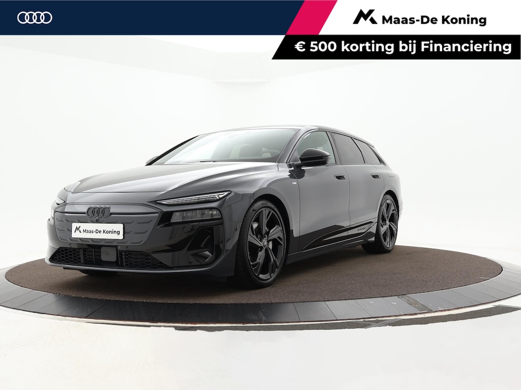 Audi A6 Avant e-tron 367pk edition performance 100 kWh · SOH 97,8% · Warmtepomp · 360 Camera · Luchtvering · Wegklapbare Trekhaak · Stoel-& Stuurverwarming · 21'' Inch · Garantie t/m 10-12-2030 of 100.000km