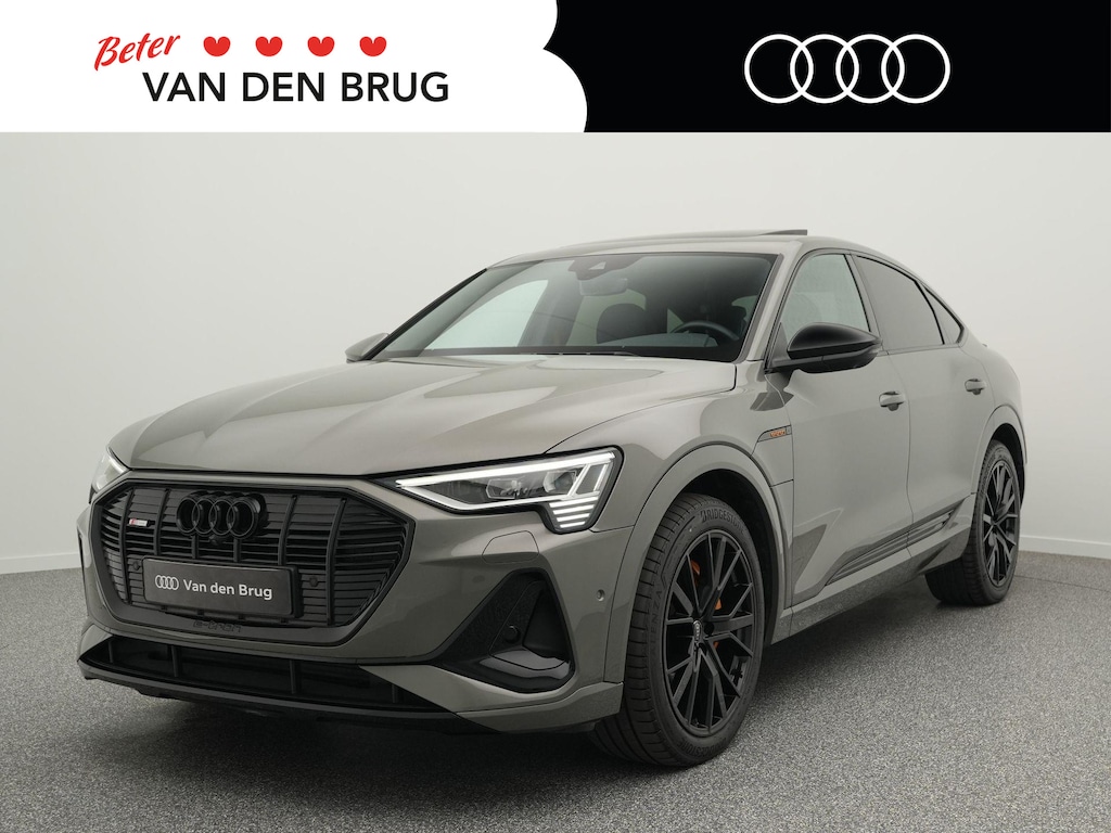 Audi e-tron Sportback 55 Quattro S edition 95 kWh 408 PK | Matrix LED | Panoramadak | Black Optiek | Trekhaak | Elek. Stoelen | Bang & Olufsen | 360 Camera |
