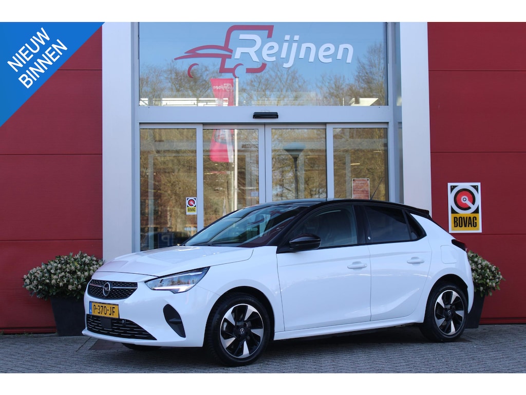 Opel Corsa-e GS Line 50 kWh | APPLE CARPLAY/ANDROID AUTO | LED KOPLAMPEN | WINTER PAKKET: STOEL VERWARMING/STUUR VERWARMING | ZWART DAK | CLIMATE CONTROL | CRUISE CONTROL | DAB+ RADIO | ACHTERUITRIJ CAMERA | PARKEER SENSOREN ACHTER | SNEL LAADFUNCTIE |