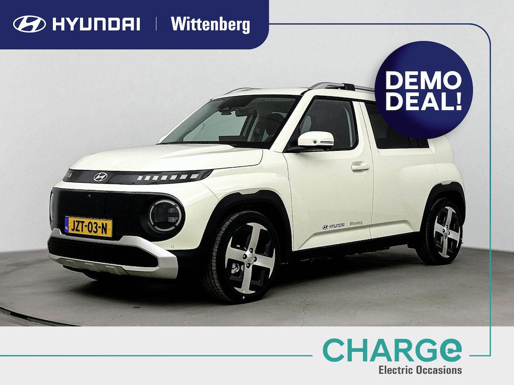 Hyundai Inster Evolve Sky 49 kWh | WLTP 360km | Schuifdak | V2L | 360 Camera | Dodehoek | Navigatie | Camera | Apple Carplay |