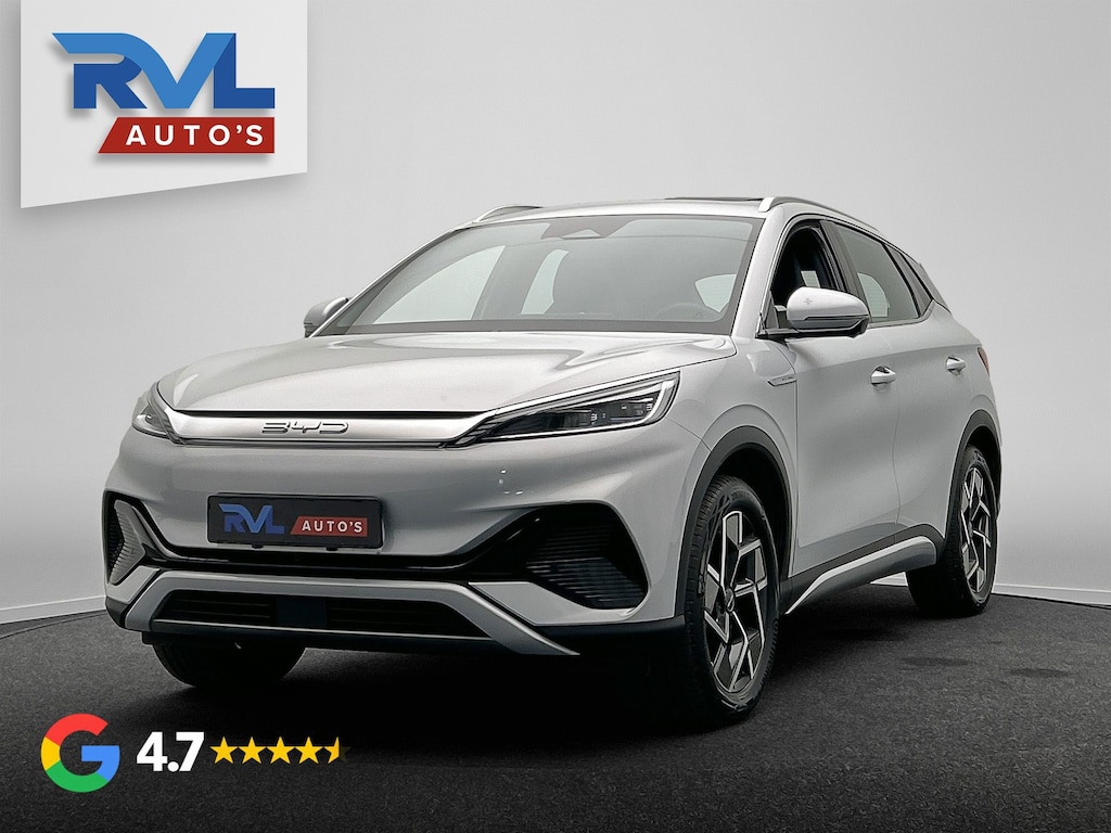 BYD Atto 3 Design 60 kWh |*55 STUKS* | 204 PK | Pano/dak | Adapt/Cruise/Control | Leder/Beige/Blauw | 360/Camera, Navigatie, BTW!!