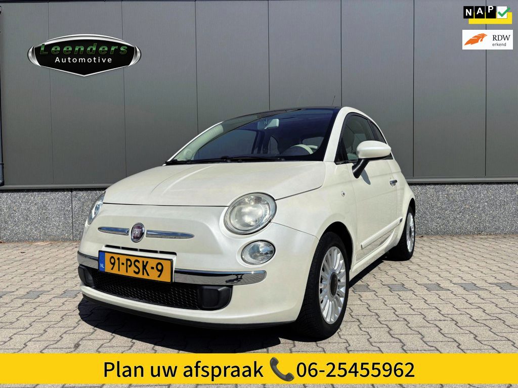 Fiat 500 1.2 Lounge|Airco|Panoramadak